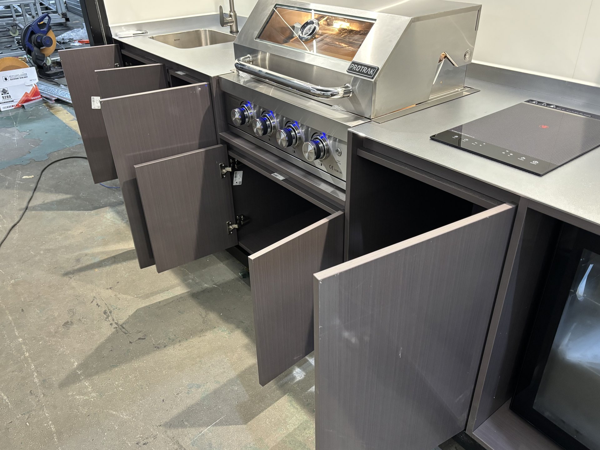 Appliance and cabinet fit-out