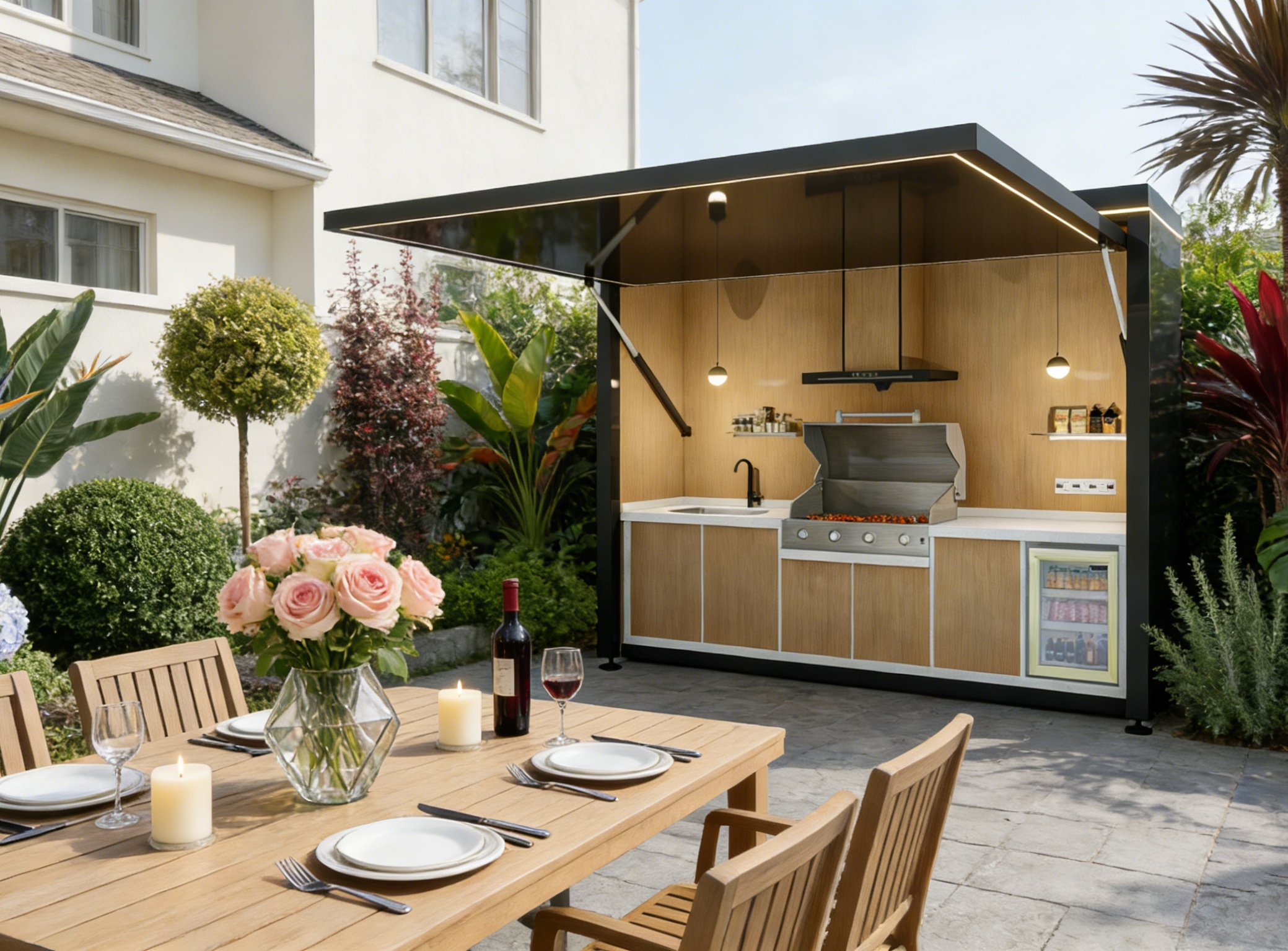 KAISTEEL MAX 2900 mm outdoor kitchen